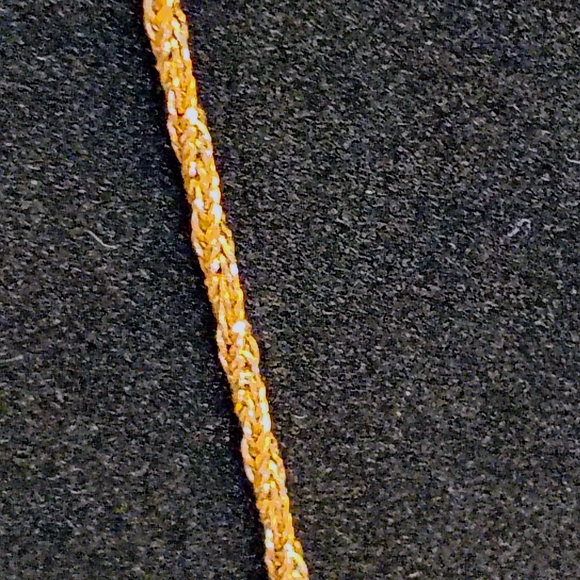 10k Gold Rope Chain 9 Inches - Picture 3 of 5